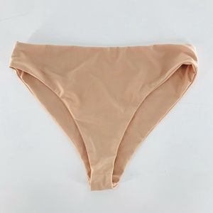 Serei Swim Cheeky Bikini Bottoms Tan Size Large